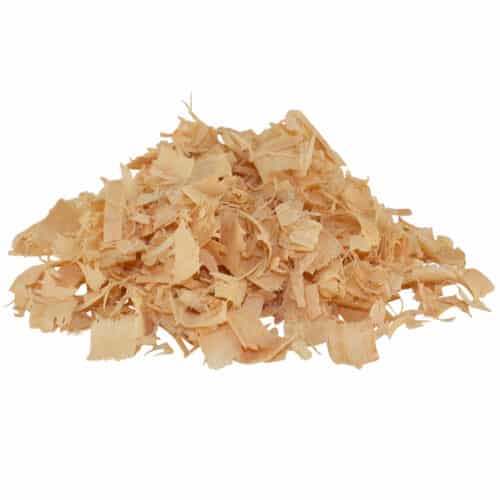 Untreated Pine Shavings compressed to 100L