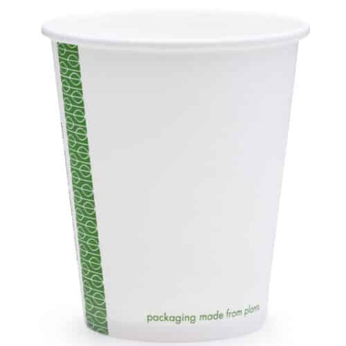 Hot Cup  5oz (200ml brim) PLA-lined - 7.2cm Lid