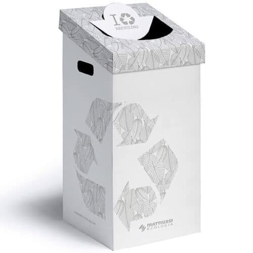 Bin Cardboard 35L flat pack 29 x 28 x 50cm high - Purchase Order required