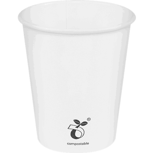 Hot Cup  5oz (190ml brim) x 8.1cm Seedling Art PLA-lined NO LID