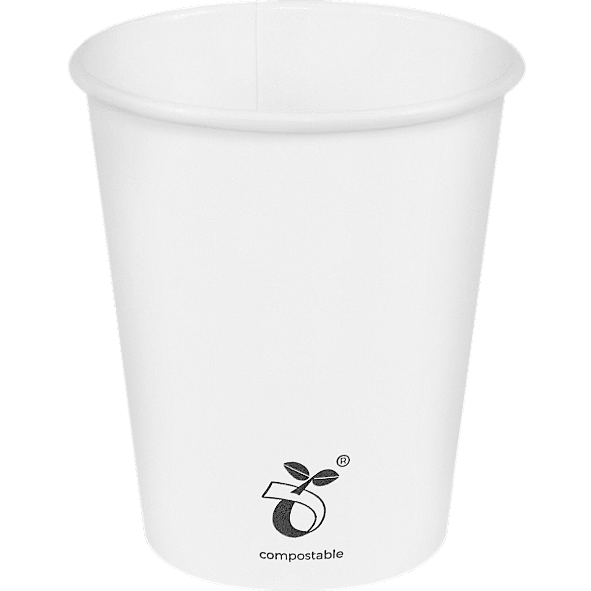 Hot Cup 5oz (190ml brim) x 8.1cm Seedling Art PLA-lined NO LID