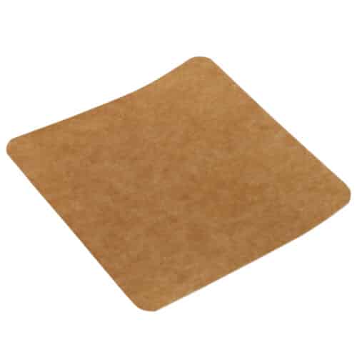 Sheet Card 12 x 12cm kraft/white