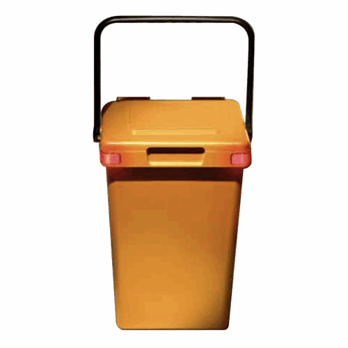 Bin 23L, 25L, 30L, 35L, 40L & 50L with plastic lid lock handle - Purchase Order required