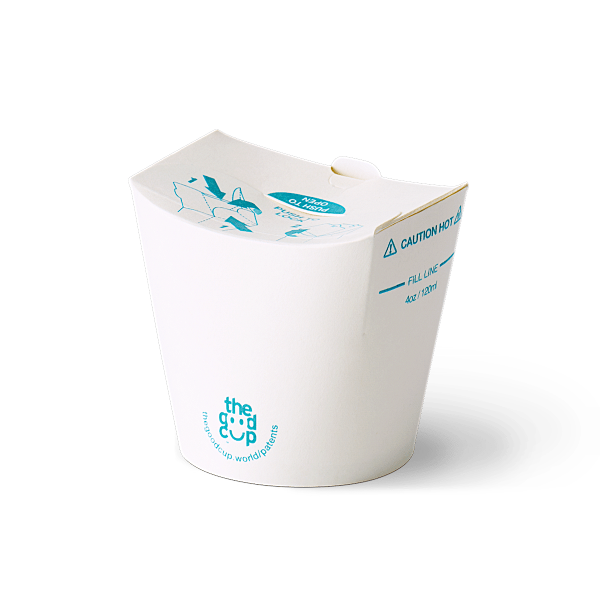 The Good Cup™ 04oz (120ml) x 6.6cm No Lid Home Compostable & Recyclable - Purchase Order required.