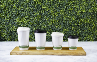 Vegware - PLA Hot Cup Lid & Cup Extras