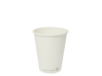 Disposable Coffee Cups - 4oz Paper Hot Cups - White (62mm) - 1,000 ct, Coffee Shop Supplies, Carry Out Containers