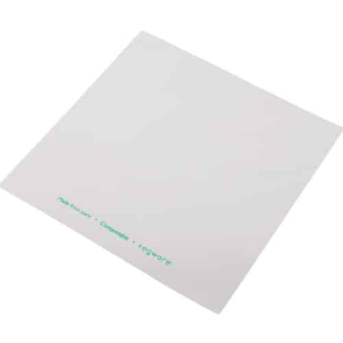 Bag clear/white 19 x 19cm PLA