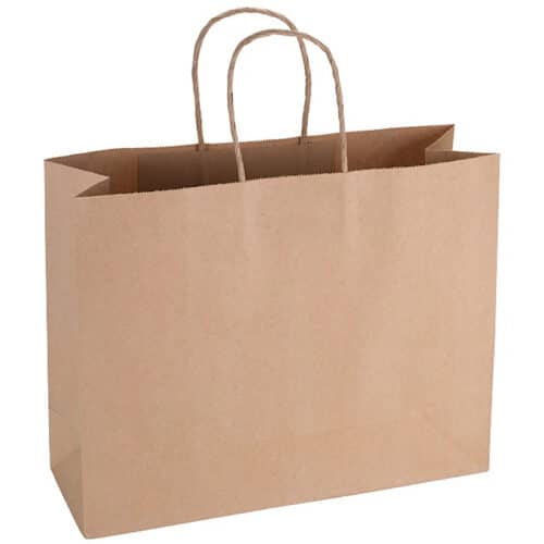 Bag with Handle recycled paper 20L - 33 x 18 x 33cm high