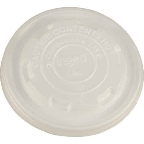 Container Lid 9cm flat CPLA
