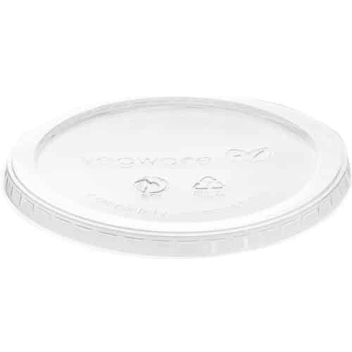 Round Deli Lid 12cm (fits 8 - 32oz Round Deli) PLA