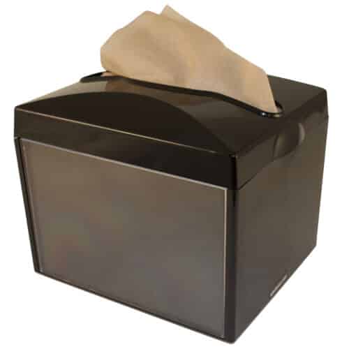 Dispenser black plastic, fits TSBQ6000 Napkin - Free when purchased with 44 sleeves of TSBQ6000