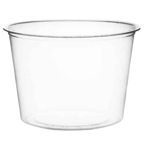 Portion Pot 4oz (125ml brim) PLA (fits 7cm lid)