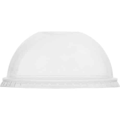 Cold Cup Lid 9.6cm dome straw hole PLA
