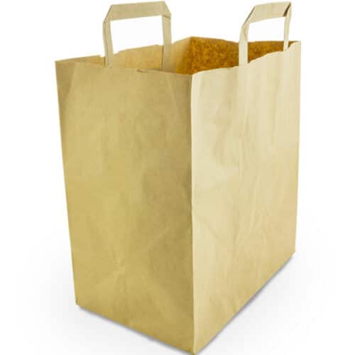 Bag with Handle recycled paper 11.6L - 25 x 14 x 30cm high