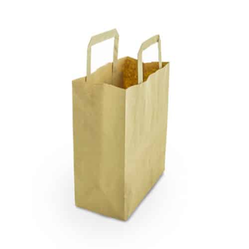 Bag with Handle recycled paper 03.6L - 18 x 9 x 21cm high