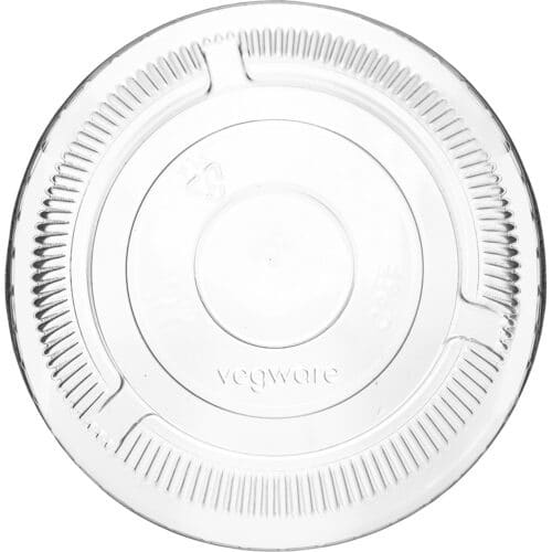 Cold Cup Lid 9.6cm straw hole PLA