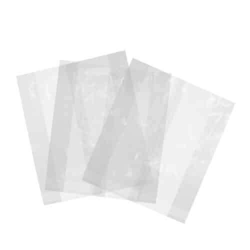 Bag barrier clear wood pulp - 16 x 14.5cm x 23mu with gusset