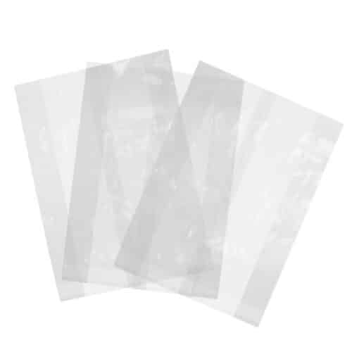 Bag barrier clear wood pulp - 16 x 18cm x 23mu with gusset