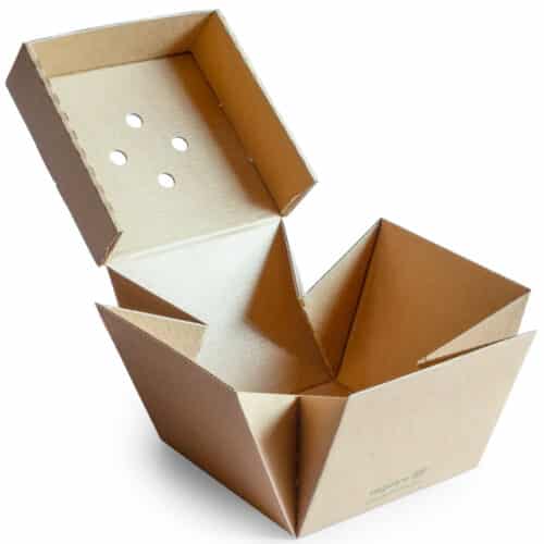 Clam premium burger box 12cm
