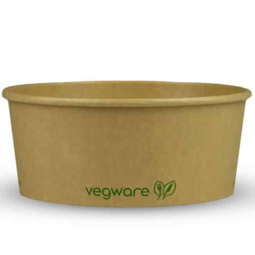 Container 15cm 24oz (750ml brim) kraft PLA-lined