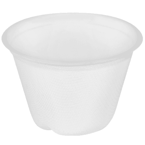 Bowl Sugar Cane  90ml 7 x 5cm high (fits 7cm PLA and Sugar Cane FSBPPL Lid)