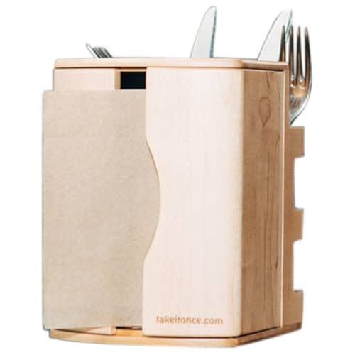 Dispenser timber, fits TSBQ6000 Napkin - Free when purchased with 44 sleeves of TSBQ6000