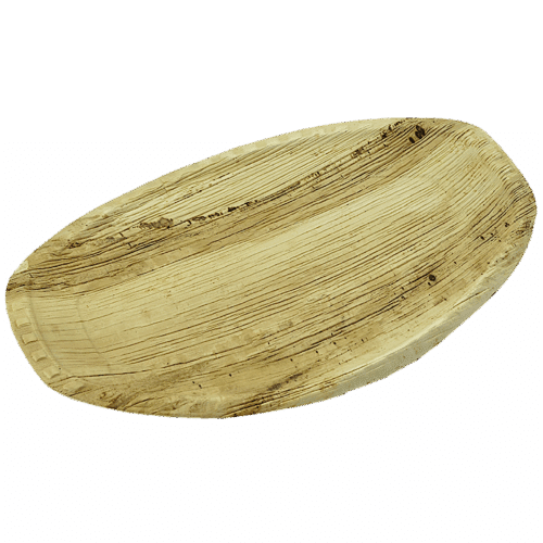 Platter Areca Palm 36 x 25cm