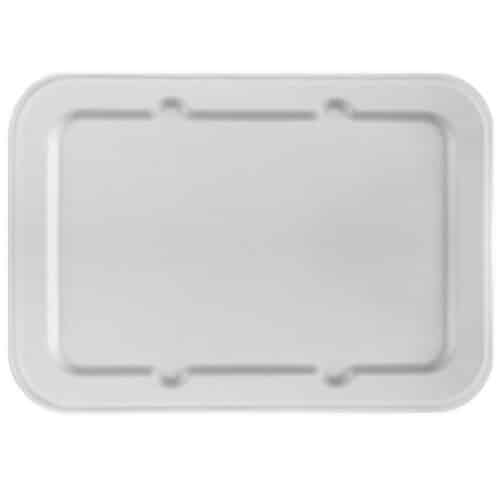 Punnet Sugar Cane  600ml Lid white (fits TKT500BNW base)